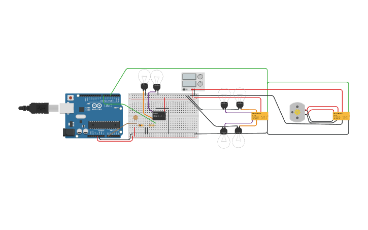 How To Design Rly Circuit design Relay-KS2E - Tinkercad