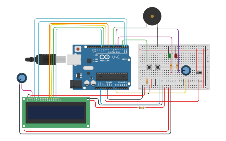 Circuit design FINAL PROJECT EGG TIMER _JULIUS CERENO- - Tinkercad