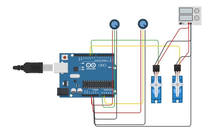 Circuit design level 2 - Tinkercad