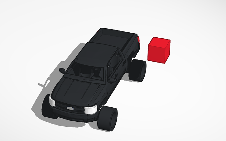 3D design Ford truck - Tinkercad