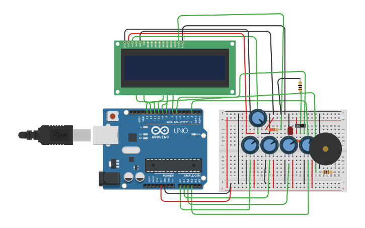 Tpms Receiver Module Arduino Circuit design TIRE PRESSURE MONITORING SYSTEM (TPMS) - Tinkercad