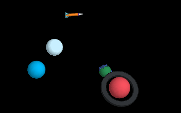 3D design My own binary star system(SIM LAB) - Tinkercad