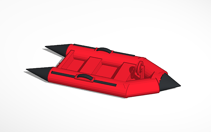 3D design Raft - Tinkercad