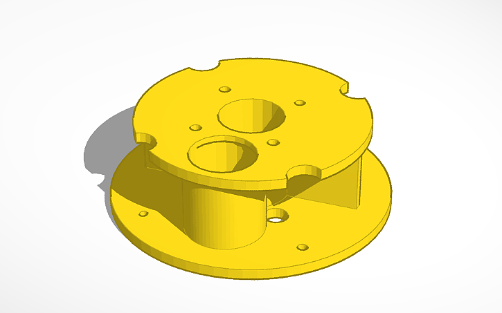 3D design EFLITE MOTOR MOUNT - Tinkercad