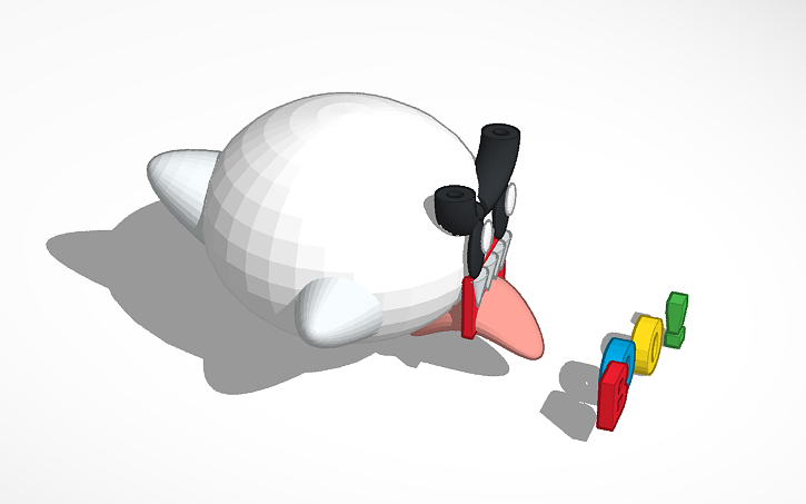 3D design Super Mario Boo - Tinkercad