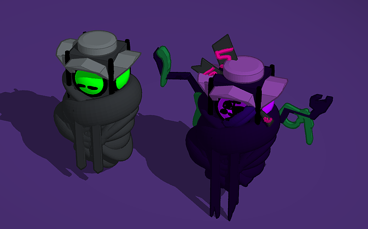 3D design Operator and Voidbound Operator (NULLSCAPE) - Tinkercad