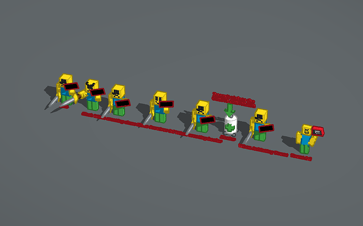 3D design All of Survivor LC’s move “animations” - Tinkercad