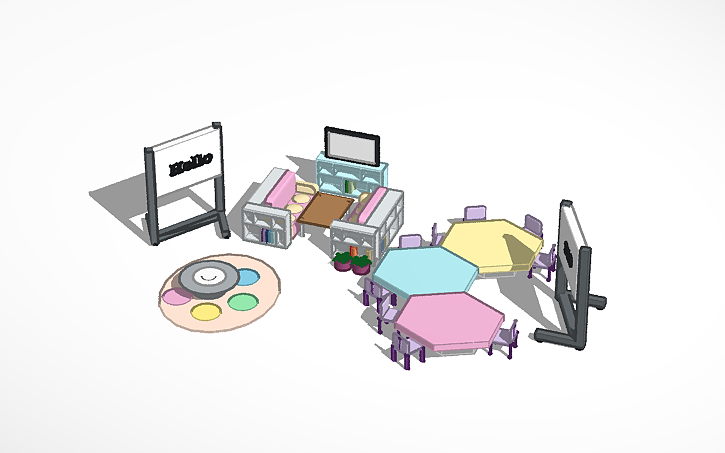 3D design furniture - Tinkercad