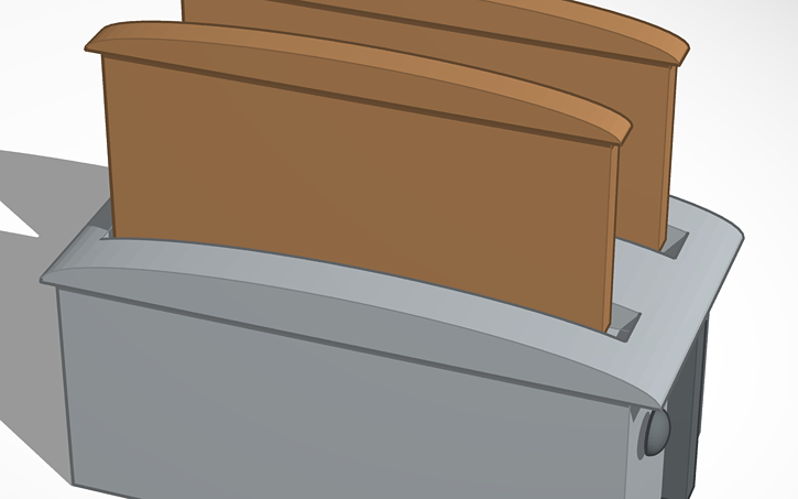 3D design Toaster - Tinkercad