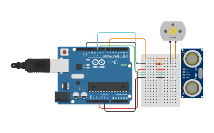 Circuit design trabajo tinkercard - Tinkercad