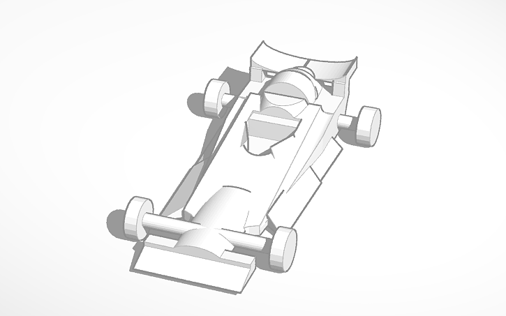 3D design Racer - Tinkercad
