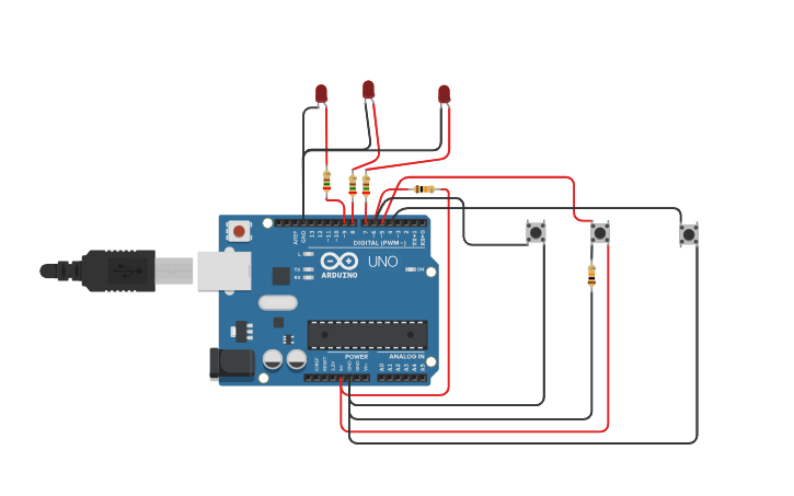 Circuit design Lesson 09 - Pull Up / Pull Down - Tinkercad