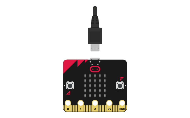 Circuit design micro bit game - Tinkercad