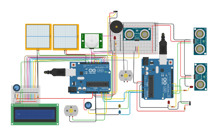 Circuit design Copy of Integerated_Embedded Project_v_2.0 - Tinkercad