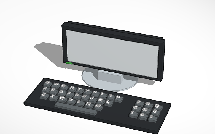 3D design computer - Tinkercad