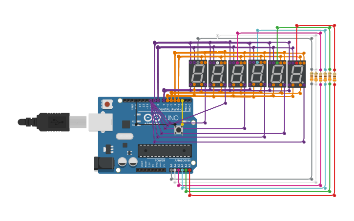 Circuit design Timer - Tinkercad