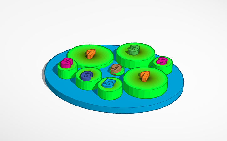 3D design Target (Game) - Tinkercad