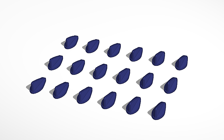 3D design Vortex Generator - Tinkercad