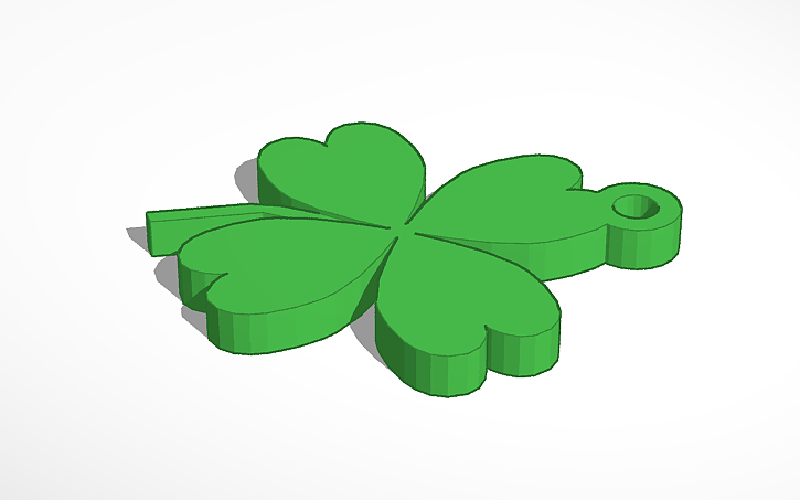 Clover Designcad 3D design Clover - Tinkercad