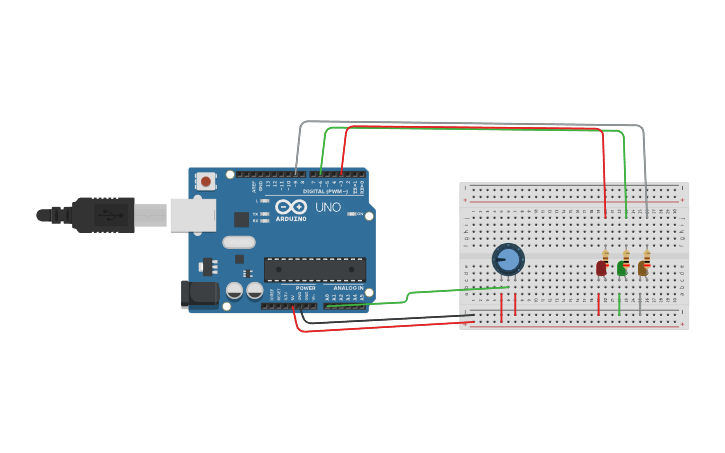 Circuit design COD 4 - OBJETIVO 2 - Tinkercad