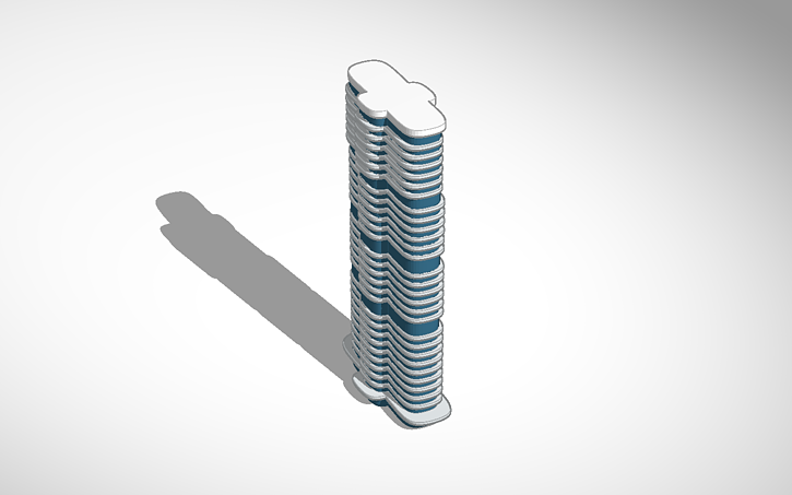 3D design Building - Tinkercad