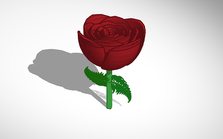Autocad 3d Roses 3D design rose - Tinkercad