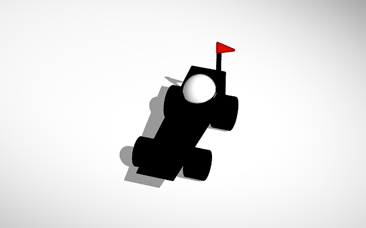 3D design Race Car - Tinkercad