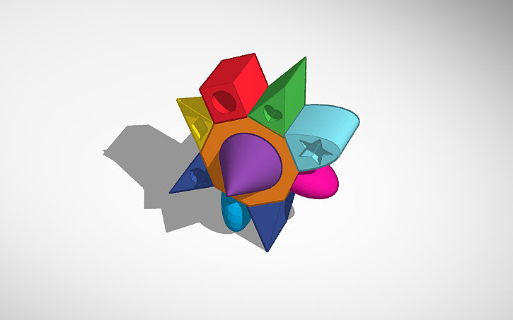 3D design Unique Object - Tinkercad