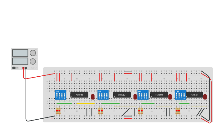 Circuit design Práctica 1. Compuertas lógicas (AND, NOR, NAND, OR ...