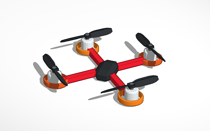 3D design Drone - Tinkercad