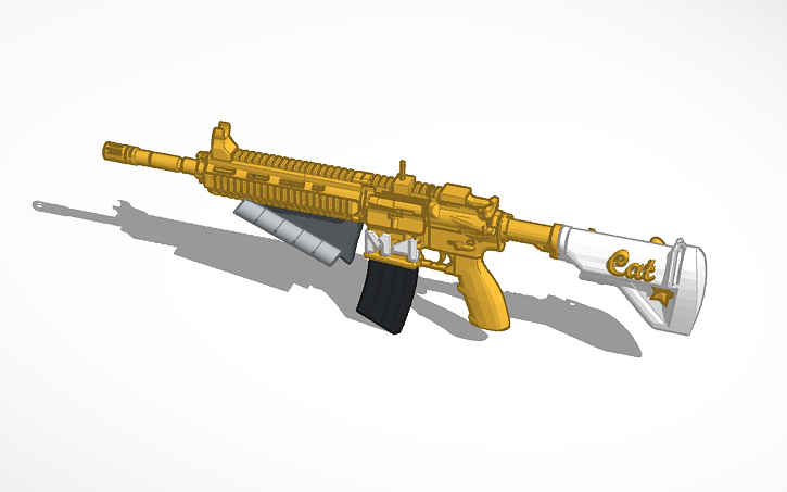 3D design M4 PREMIUM EDITION (RAILING UPDATE) - Tinkercad