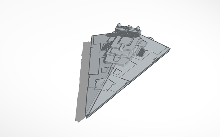 3D design destructor imperial - Tinkercad