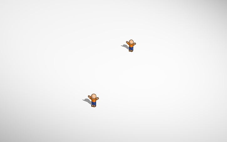 3D design the distance illusion - Tinkercad