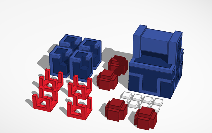 3D design Alex caves boundroid p1 - Tinkercad