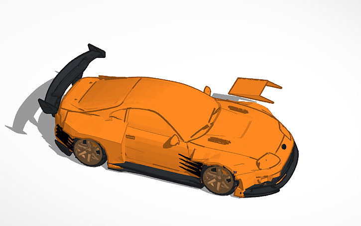3D design MK4 Supra - Tinkercad