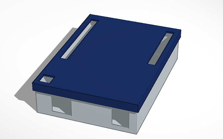 3D design Caja protectora para el arduino - Tinkercad