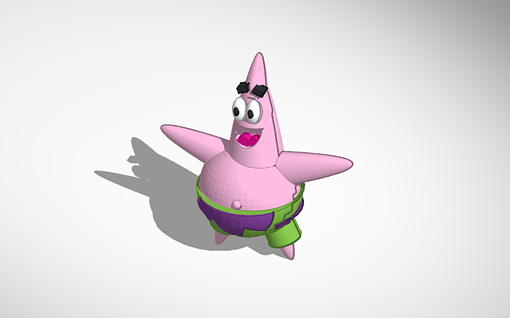 3D design PATRICK - Tinkercad