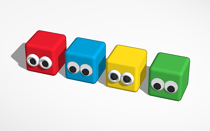 3D design Googly Eyes - SIM LAB - Tinkercad