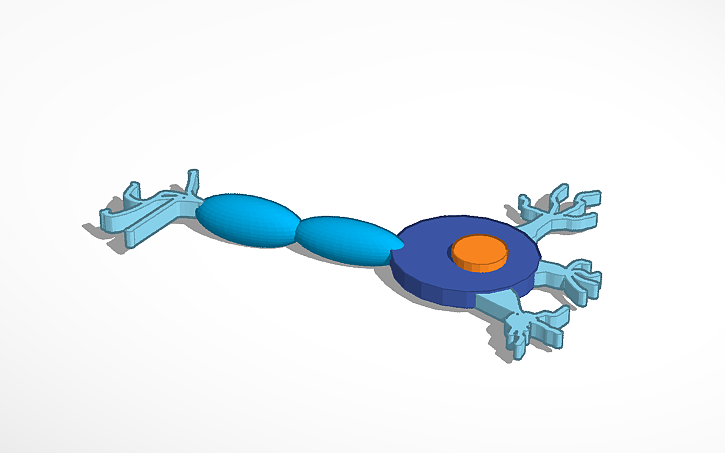 3D design Neuron Cell - Tinkercad