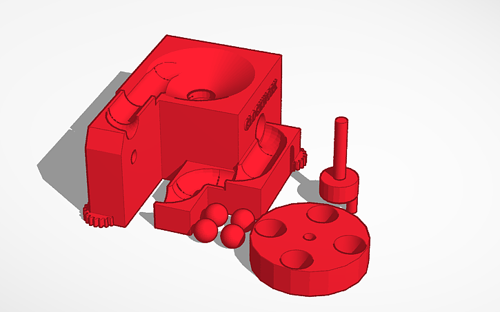 3D design Marble Run IV: Clockwork - Tinkercad