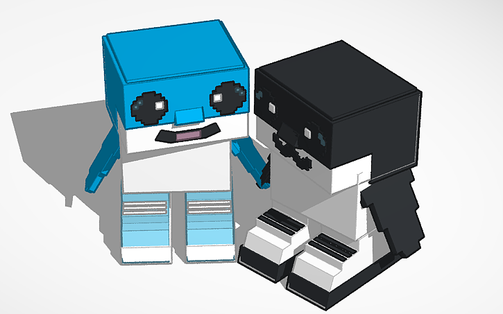 3D design Los Primos Brainrot - Tinkercad