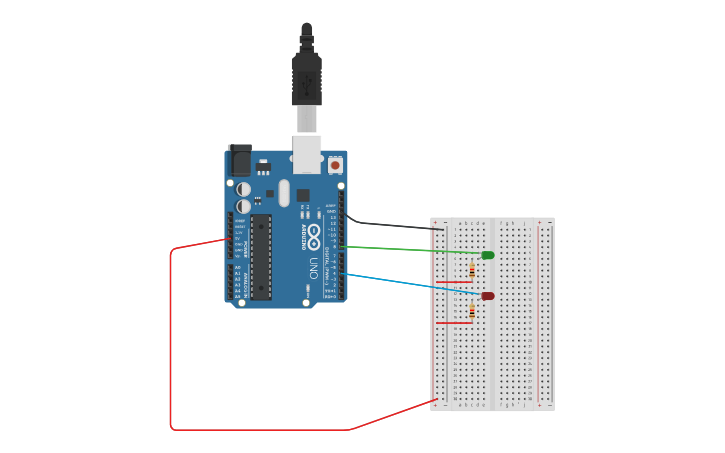 Circuit design Desafio 2 Arduino 2 - Tinkercad