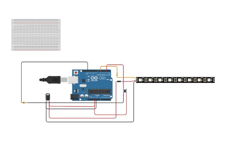 Circuit design mood light project Mr T WORKING - Tinkercad
