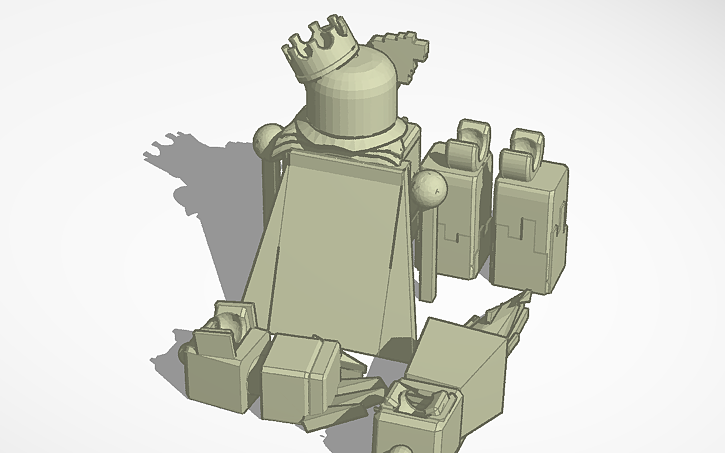 3D design Annihilation John Doe - Tinkercad