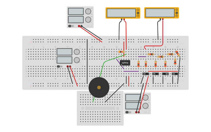 Circuit design Arduino DAC - Tinkercad