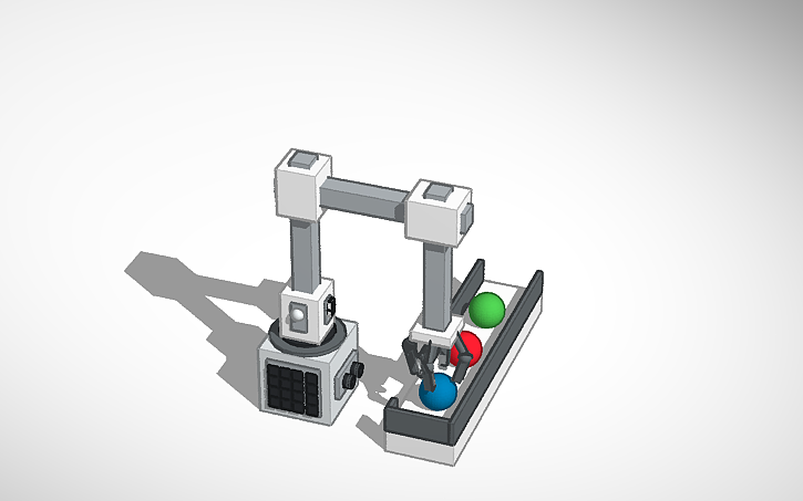 3D design Robot Arm - Tinkercad