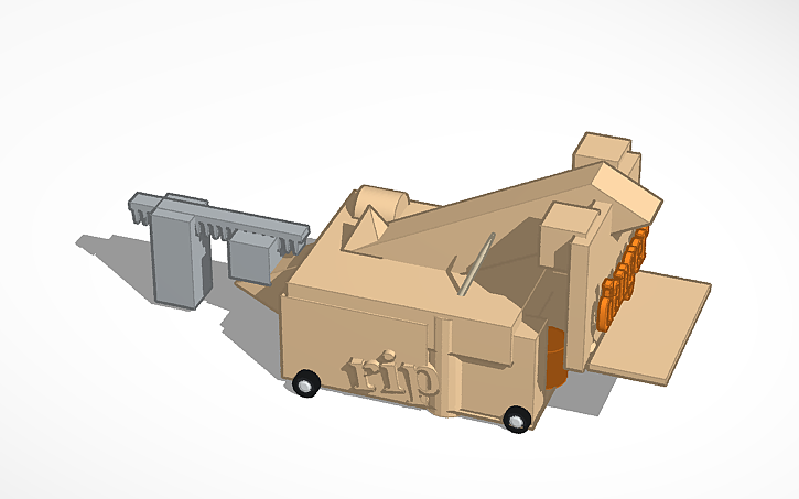 3D design Mouse trap - Tinkercad