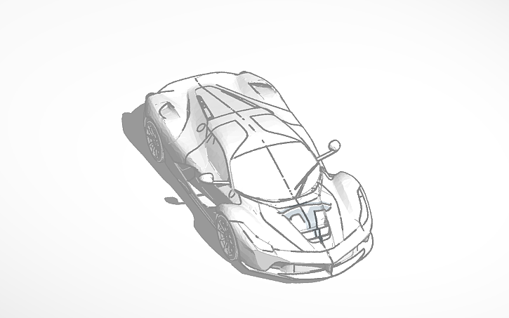 3D design Tesla - Tinkercad