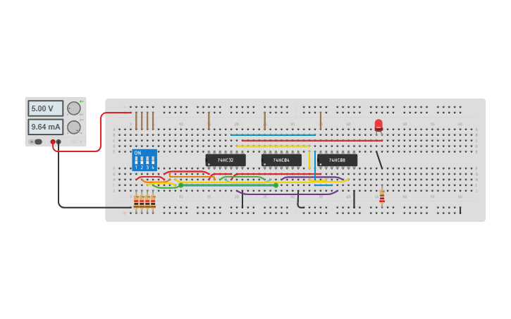 Circuit design CKT - Tinkercad