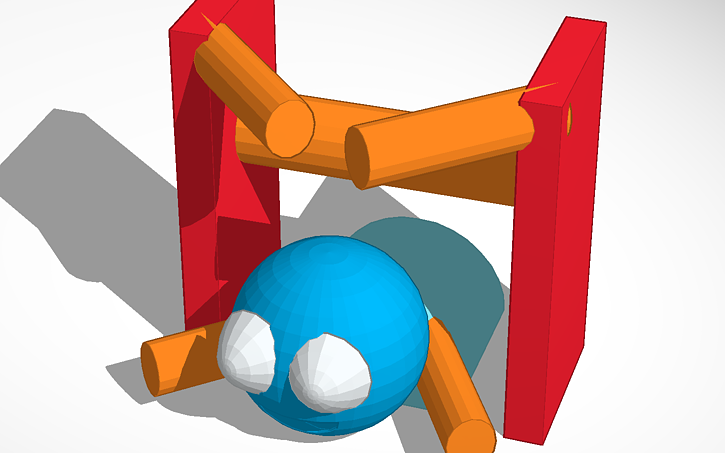 3D design Da Hug machine - Tinkercad